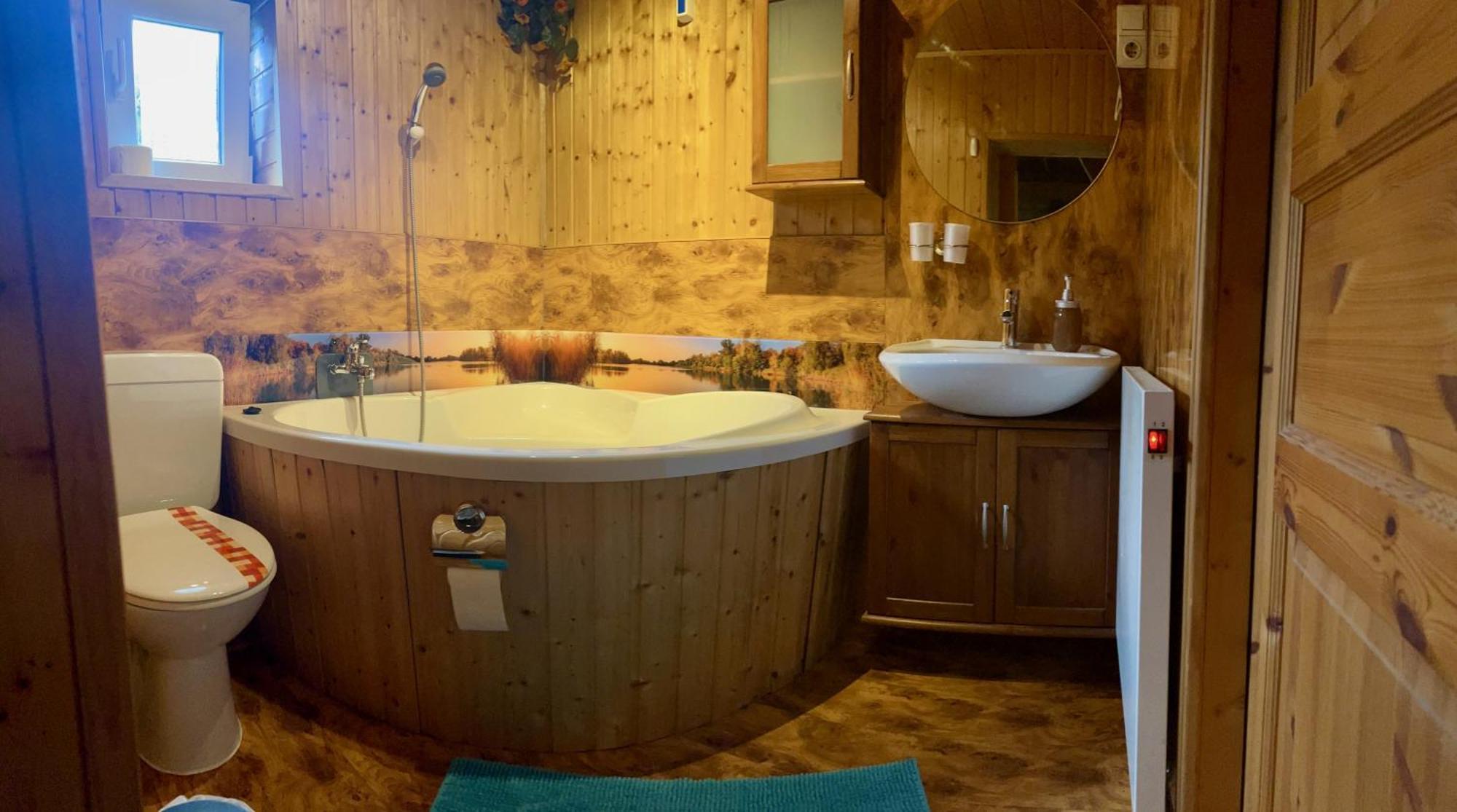 Norwegisches Holzhaus Сasa de vacaciones Neuruppin